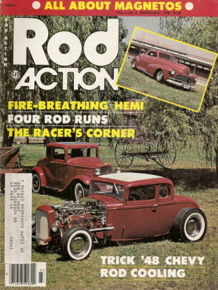 ROD ACTION 1979 MAR - NASTY HEMI, HENNWAY II, ARC WELDING, MAGNETO SCIENCE